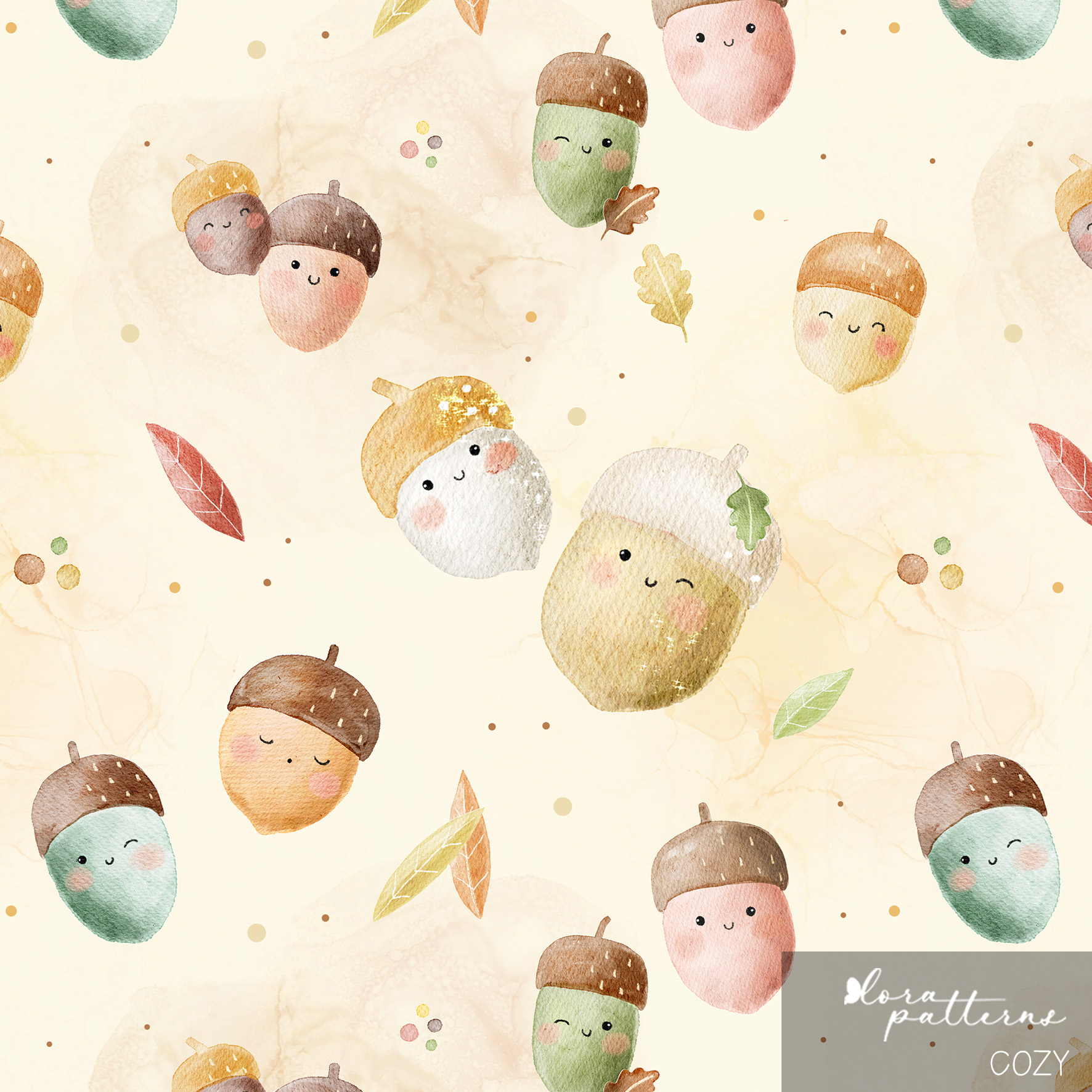 [Exclusive] Colorful Acorns - Image 3