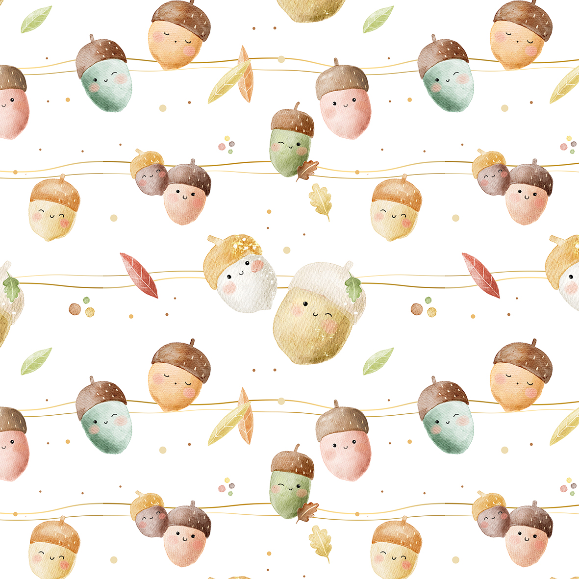 [Exclusive] Colorful Acorns - Image 11