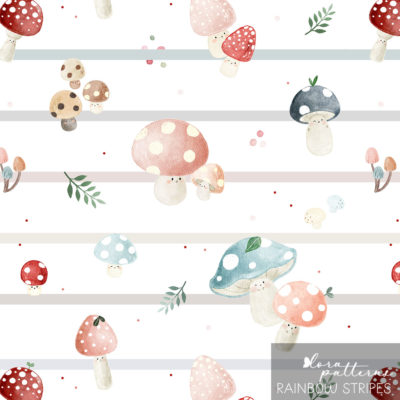 [Exclusive] Colorful Mushrooms