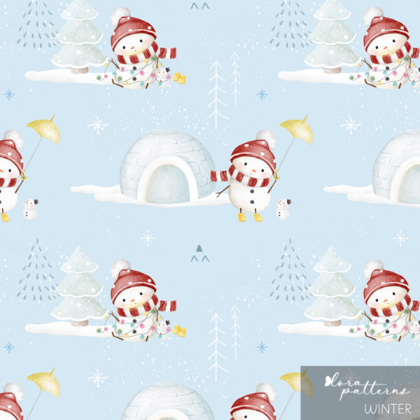 [Exclusive] Snowman and His Little Friend - Image 2