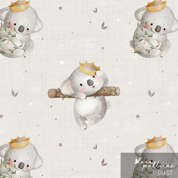 [Exclusive] Little Koala Wearing a Crown - Image 12