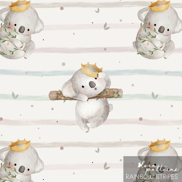 [Exclusive] Little Koala Wearing a Crown - Image 8