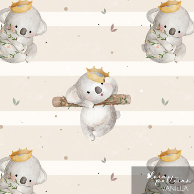 [Exclusive] Little Koala Wearing a Crown