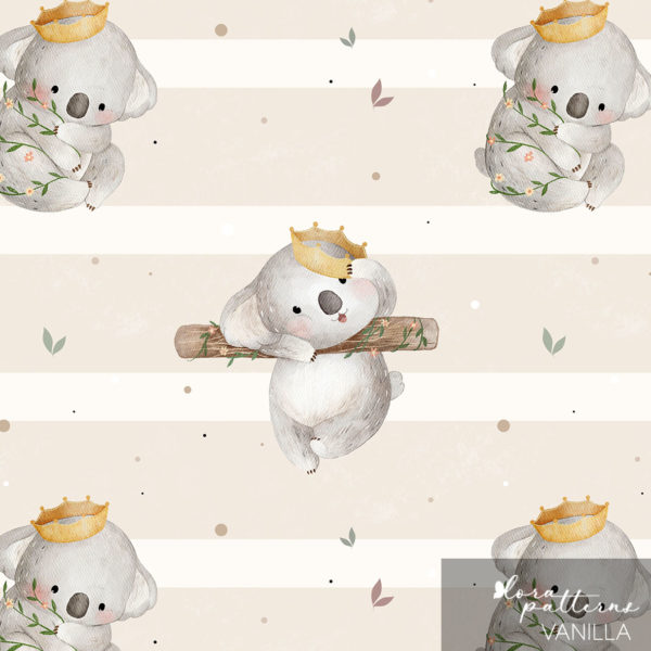 [Exclusive] Little Koala Wearing a Crown