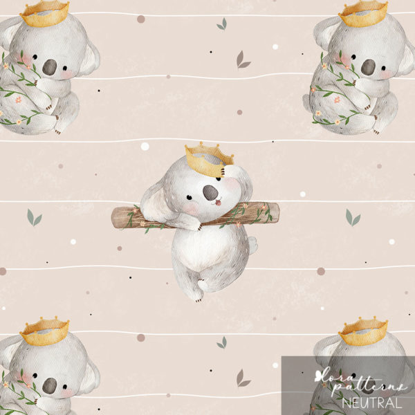 [Exclusive] Little Koala Wearing a Crown - Image 4