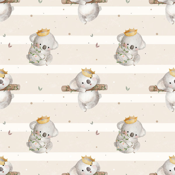 [Exclusive] Little Koala Wearing a Crown - Image 13