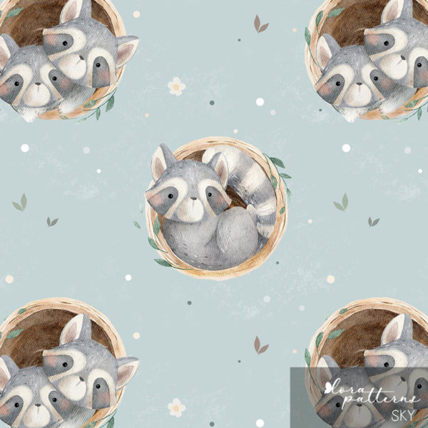 [Exclusive] Little Raccoons in a Wood Log - Image 11