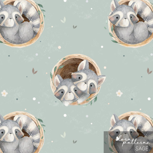 [Exclusive] Little Raccoons in a Wood Log - Image 10