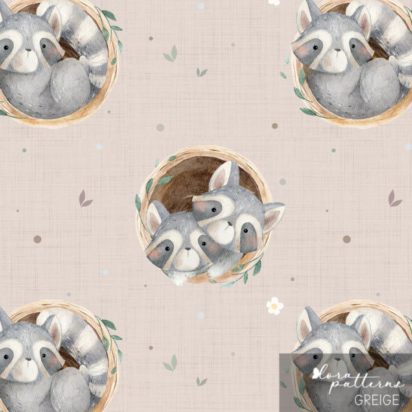 [Exclusive] Little Raccoons in a Wood Log - Image 6