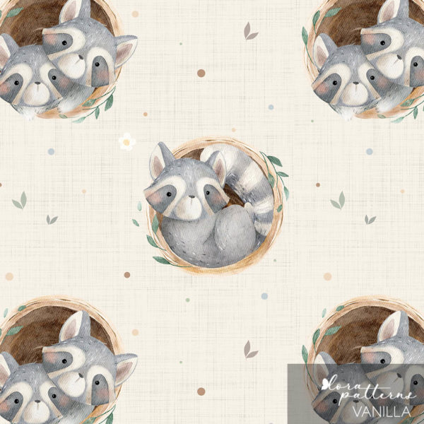 [Exclusive] Little Raccoons in a Wood Log - Image 5