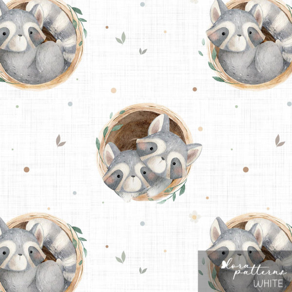 [Exclusive] Little Raccoons in a Wood Log - Image 2