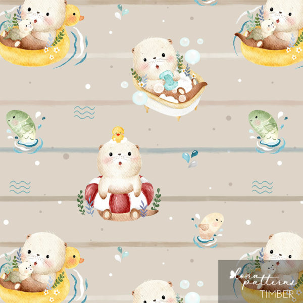 [Exclusive] Otter Taking a Bath - Image 10