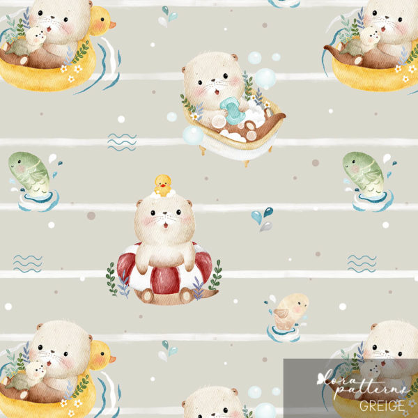 [Exclusive] Otter Taking a Bath - Image 9