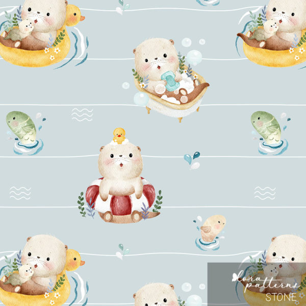 [Exclusive] Otter Taking a Bath - Image 7