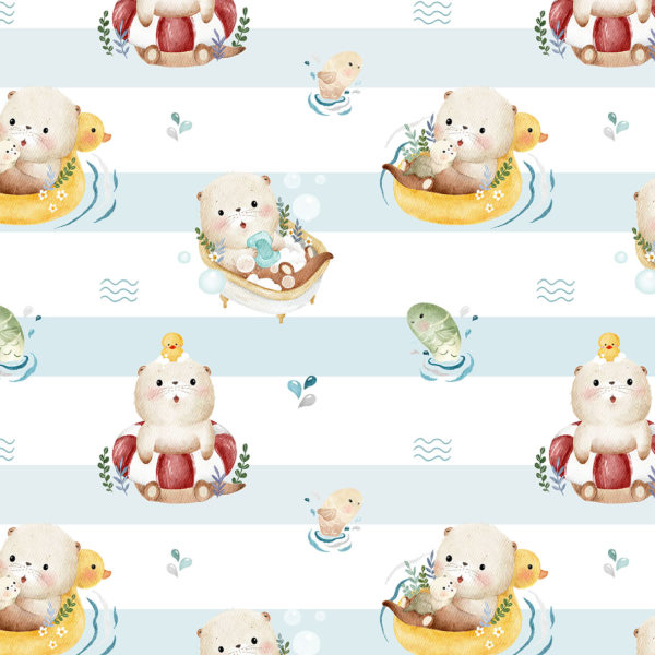 [Exclusive] Otter Taking a Bath - Image 11