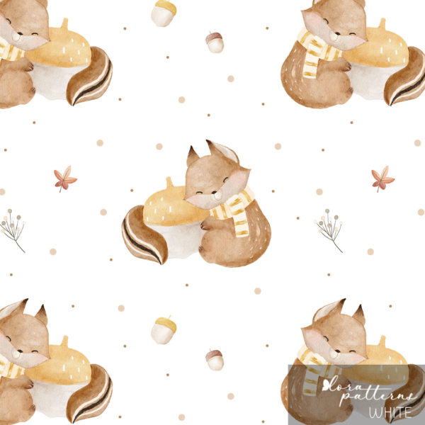[Exclusive] Squirrel Hugging An Acorn - Image 2