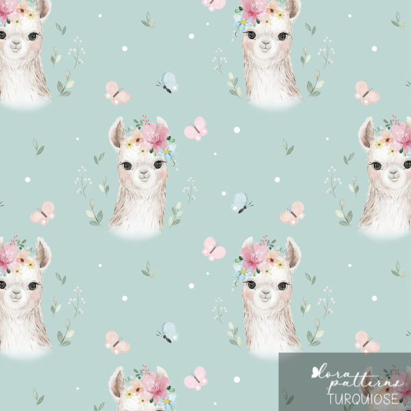[Exclusive] Llama and Butterflies - Image 9