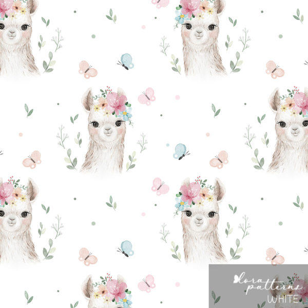 [Exclusive] Llama and Butterflies - Image 2