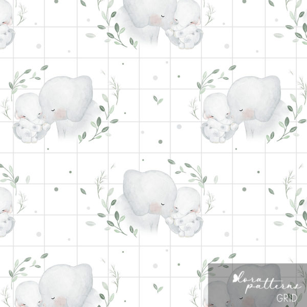[Exclusive] Mommy and Baby Elephant - Image 3