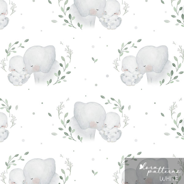 [Exclusive] Mommy and Baby Elephant - Image 2