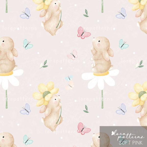 [Exclusive] Bunny and Butterflies - Image 6