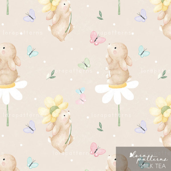 [Exclusive] Bunny and Butterflies - Image 8