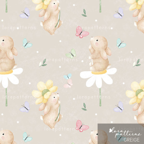 [Exclusive] Bunny and Butterflies - Image 9