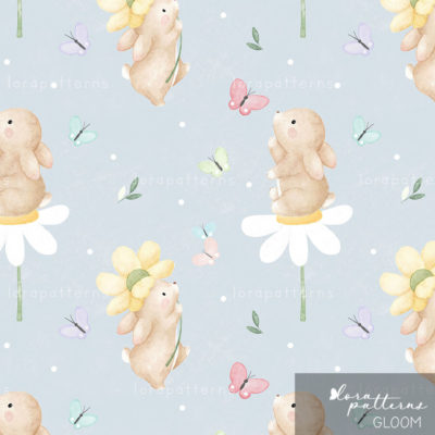 [Exclusive] Bunny and Butterflies