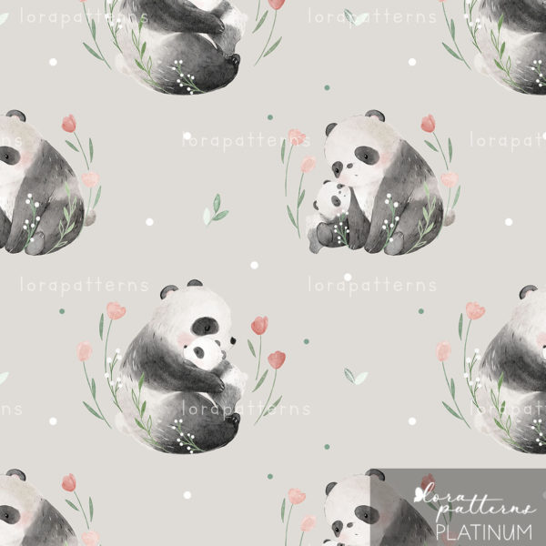 [Exclusive] Mommy and Baby Panda - Image 9