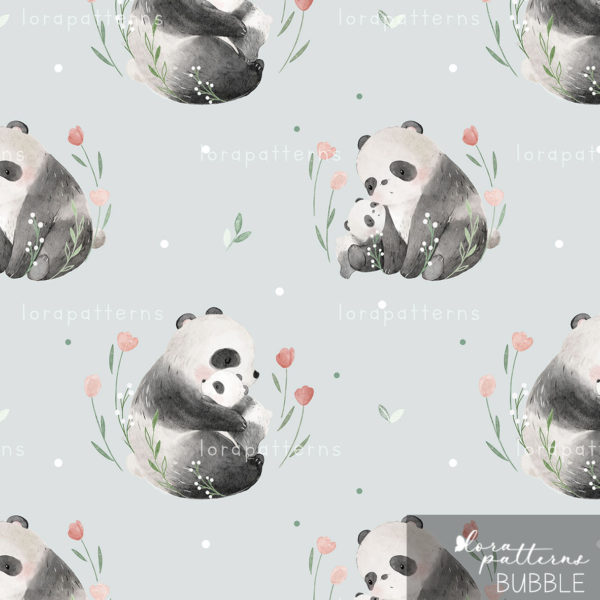 [Exclusive] Mommy and Baby Panda - Image 7