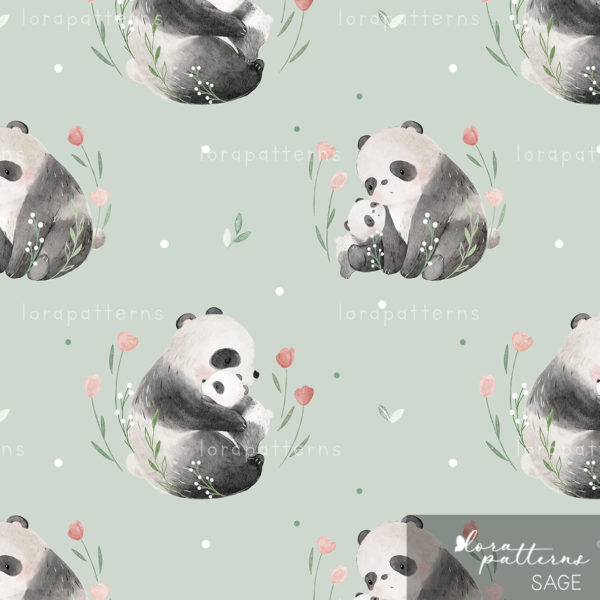 [Exclusive] Mommy and Baby Panda - Image 5