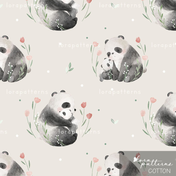 [Exclusive] Mommy and Baby Panda