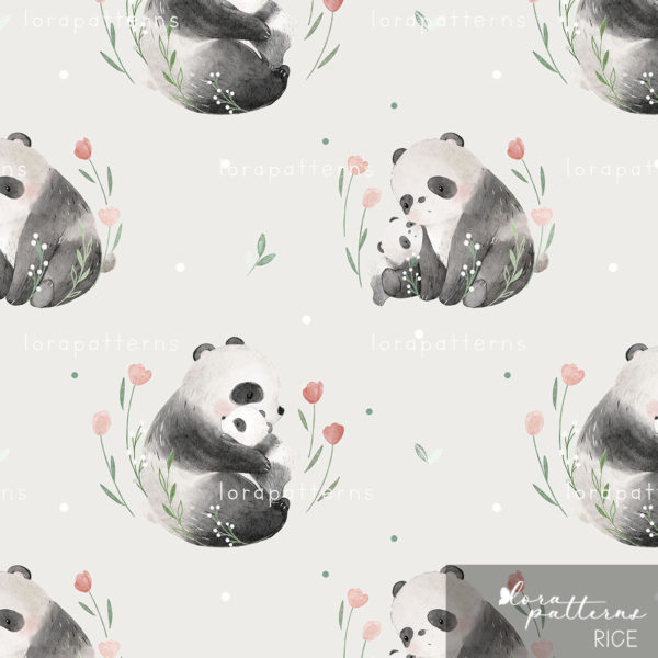 [Exclusive] Mommy and Baby Panda - Image 3