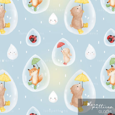 [Exclusive] Animals in Raindrops