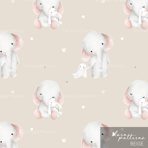 [Exclusive] Elephant and Bunny Doll - Image 10