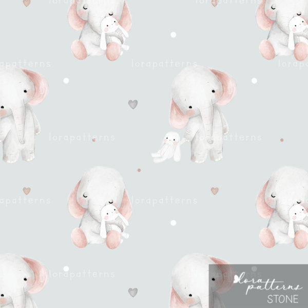 [Exclusive] Elephant and Bunny Doll - Image 3