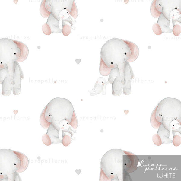 [Exclusive] Elephant and Bunny Doll - Image 2