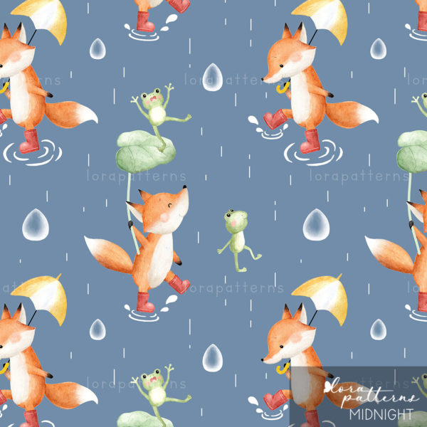 [Exclusive] Fox and Frog in the Rain - Image 10