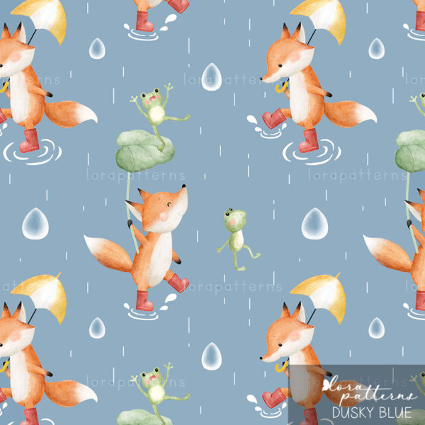 [Exclusive] Fox and Frog in the Rain - Image 9