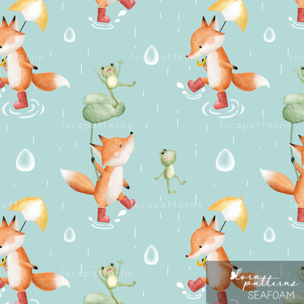 [Exclusive] Fox and Frog in the Rain - Image 7