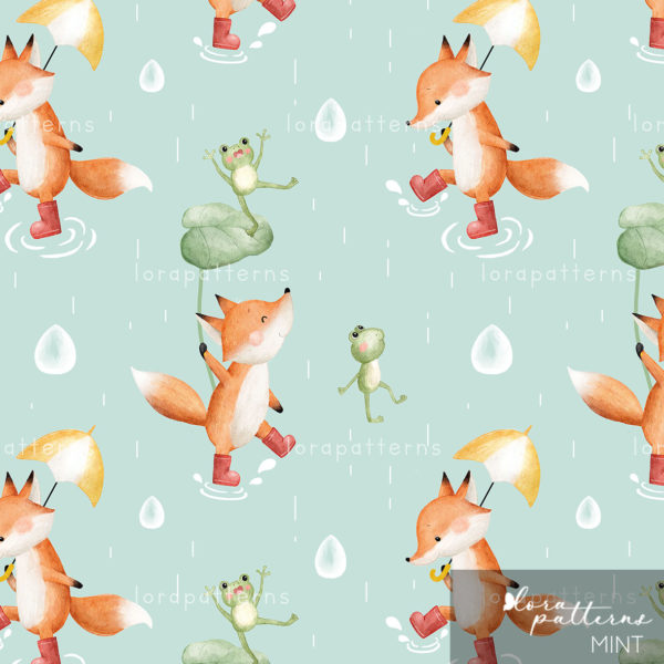 [Exclusive] Fox and Frog in the Rain - Image 5