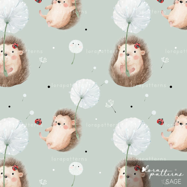 [Exclusive] Hedgehog and Dandelion - Image 5