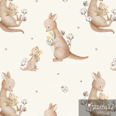 [Exclusive] Mommy and Baby Kangaroo