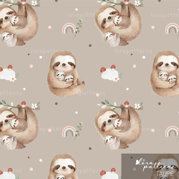 [Exclusive] Mommy and Baby Sloth - Image 8