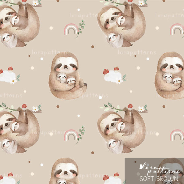 [Exclusive] Mommy and Baby Sloth - Image 9
