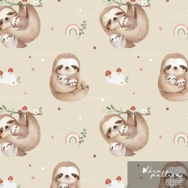 [Exclusive] Mommy and Baby Sloth - Image 10