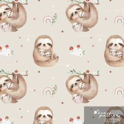 [Exclusive] Mommy and Baby Sloth