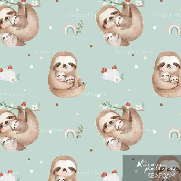 [Exclusive] Mommy and Baby Sloth - Image 5