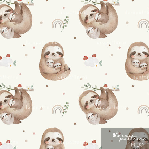 [Exclusive] Mommy and Baby Sloth - Image 3