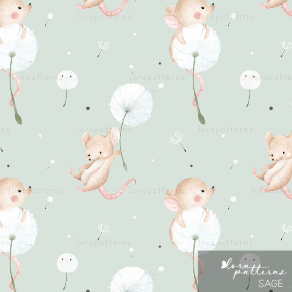 [Exclusive] Mouse and Dandelion - Image 5